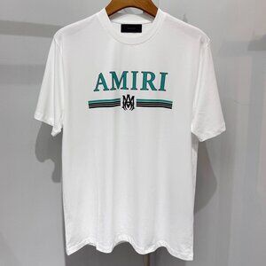 Amiri Cotton Logo White T-Shirt